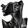 ∅20mm x 5mm Oorringen Dames - Open-Design - Verguld RVS - Oorbellen