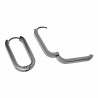 ∅26mm x 3mm Oorringen Dames - Gepolijst RVS - U-Vormige Oorbellen