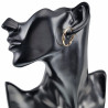 ∅28mm x 3mm Oorringen Dames - Gepolijst Verguld RVS -  Oorbellen