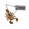 40mm x 21mm Schorpioen  Hanger Unisex - Verguld RVS - Sterrenbeeld