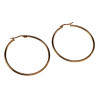 ∅45mm x 2mm Oorringen Unisex - RVS - Oorbellen Dames - Heren