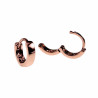 ∅14mm x 3mm Oorringen Dames - Roségoud Verguld - Oorbellen XUPING