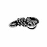 Schorpioenhanger Unisex - Gepolijst RVS Symbolische Schorpioen Hanger
