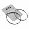 ∅40mm x 3mm Oorbellen Dames - Gepolijst RVS - Brede-Design Oorringen