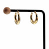 ∅22mm Oorbellen Dames - Verguld RVS - Oorringen