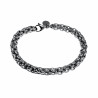 Armband Unisex - Gepolijst RVS - Ronde Schakelarmband - Dikte 7mm - Armband Dames - Heren