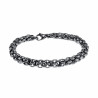 Armband Unisex - Gepolijst RVS - Ronde Schakelarmband - Dikte 7mm - Armband Dames - Heren