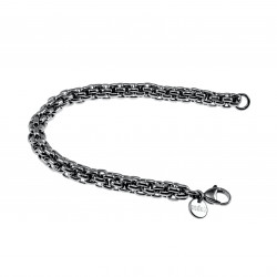 Armband Unisex - Gepolijst RVS - Ronde Schakelarmband - Dikte 7mm - Armband Dames - Heren