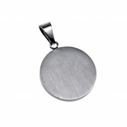 60cm x 3mm Jasseron Ketting + Yin Yang-Hanger Unisex - Gepolijst RVS
