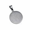 60cm x 3mm Jasseron Ketting + Yin Yang-Hanger Unisex - Gepolijst RVS