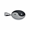 60cm x 3mm Jasseron Ketting + Yin Yang-Hanger Unisex - Gepolijst RVS