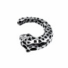 60cm x 3mm Jasseron Ketting + Panterkop Hanger Unisex - RVS