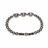 17-19cm Armband Dames Rhodium Luxe Armband met Zirkonia's Tennisarmband