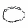 16-19cm Armband Dames  Luxe Armband met Cubaanse Schakels Tennisarmband