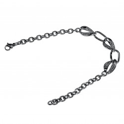 16-19cm Armband Dames  Luxe Armband met Cubaanse Schakels Tennisarmband