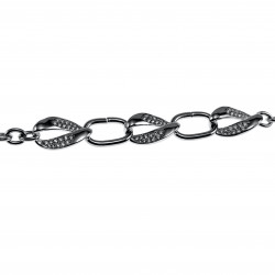 16-19cm Armband Dames  Luxe Armband met Cubaanse Schakels Tennisarmband