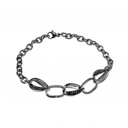 16-19cm Armband Dames  Luxe Armband met Cubaanse Schakels Tennisarmband