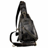Hunters Crossbodytas Unisex - Donker Olijfgroene Echt Leer - Slingbag