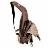 Hunters Crossbodytas Unisex - Donker Bruin Buffelleer - Schoudertas