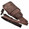 Hunters Crossbodytas Unisex - Donker Bruin Buffelleer - Schoudertas