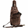 Hunters Crossbodytas Unisex - Donker Bruin Buffelleer - Schoudertas