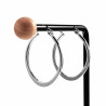∅30mm Oorbellen Dames - Gepolijst RVS - Ovale Oorringen
