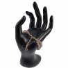 Dubbele Armband Dames - Verguld RVS - Kleurrijke Oostenrijkse Kristallen Kralenarmband - Verstelbaar
