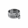 Set van Vier Ringen Dames - Gepolijst RVS - Ringen met Strass
