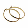 ∅40mm x 3mm Oorringen Dames - Verguld RVS - Oorbellen