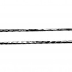 45cm Ketting Dames RVS Slangenketting met Druppelvormige Hanger