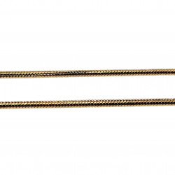 45cm Dames Goudkleurig RVS Slangenketting met Druppelvormige Hanger