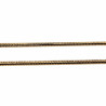 45cm Dames Goudkleurig RVS Slangenketting met Druppelvormige Hanger