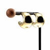Druppelvormige Oorringen - Goudkleurig RVS - Grote Drop Earrings