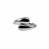 Drop Ring Dames - One-Size 18 tot 19 - Gepolijst RVS Verstelbare Ring