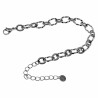 Armband Dames - RVS Plated - Ovale Schakelarmband - Verstelbaar