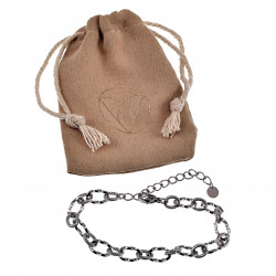 Armband Dames - RVS Plated - Ovale Schakelarmband - Verstelbaar