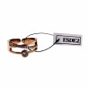 Ring Dames - Verguld Roségoudkleur RVS - Brede Ring - Doorkruist-Design