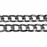Riem Dames - Metalen Taille Kettingriem 103cm - Zilverkleurige Riem - Cubaanse-Design Riem