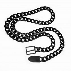 Dames - Metalen Taille Kettingriem - Cubaanse-Design Riem 107cm