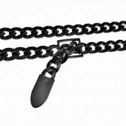 Dames - Metalen Taille Kettingriem - Cubaanse-Design Riem 107cm