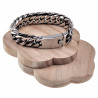 20cm - 20mm Armband Heren - Gepolijst RVS - Gourmet Schakelsarmband