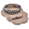 20cm - 20mm Armband Heren - Gepolijst RVS - Gourmet Schakelsarmband