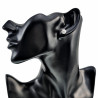 8mm Oorstekers - Kunstmatige Parel Oorbellen Dames - Goudkleurige RVS