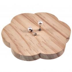 8mm Oorstekers - Kunstmatige Parel Oorbellen Dames - Zilverkleurige RVS