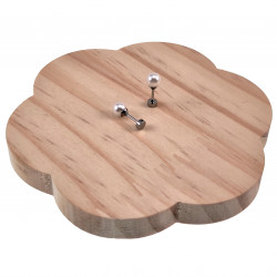 6mm Oorstekers - Kunstmatige Parel Oorbellen Dames - Zilverkleurige RVS
