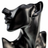 4mm Oorstekers - Parel Oorbellen - Kunstmatige - Goudkleurige RVS - Oorstekers met Draaisluiting - Oorbellen Dames