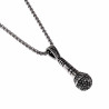 60cm x 3mm Jasseron ketting + Olifant Hanger Unisex Zilverkleurig RVS