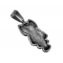 Uil Hanger Dames - Zilverkleurig RVS - Uilhanger - Symbolische Uil Hanger