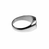 Zegelring Unisex - Gepolijst RVS - Stalen Ring met Kruis - Dames - Heren