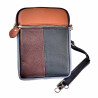 Schoudertas Dames - Multicolor Echt Leer - Telefoontas - Crossbodytas - Compacte Telefoons Tas